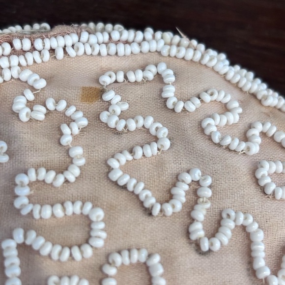 Walborg Vintage Women's Clutch Handbeaded Small Inside Pocket Snap Closure - Picture 15 of 16